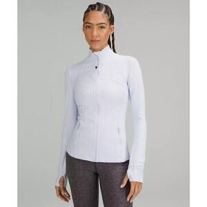 Lululemon Define Jacket LUON with secure pockets white running jacket athlete
